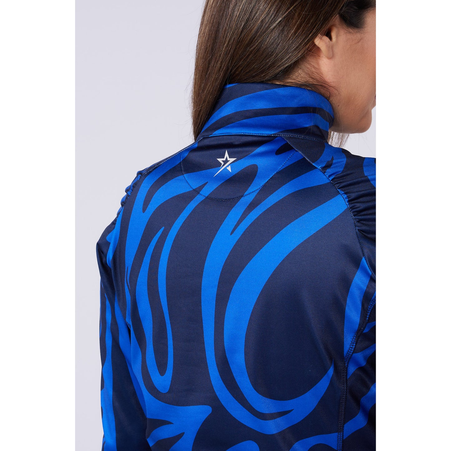 Swing Out Sister Ladies Mid-Layer Top with Contrast 1/4 Zip