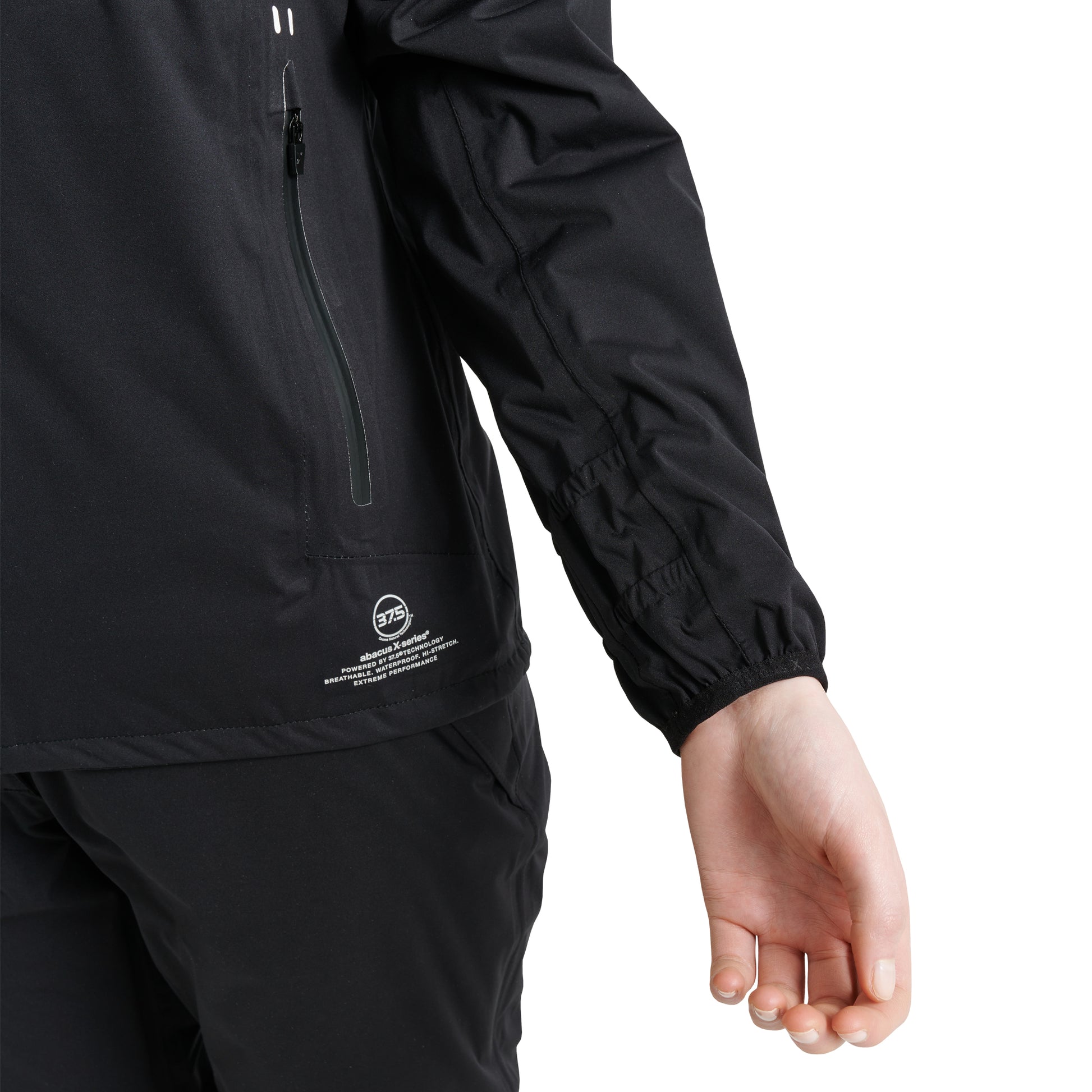 Abacus Ladies Pitch 37.5 Technology Rain Jacket in Black