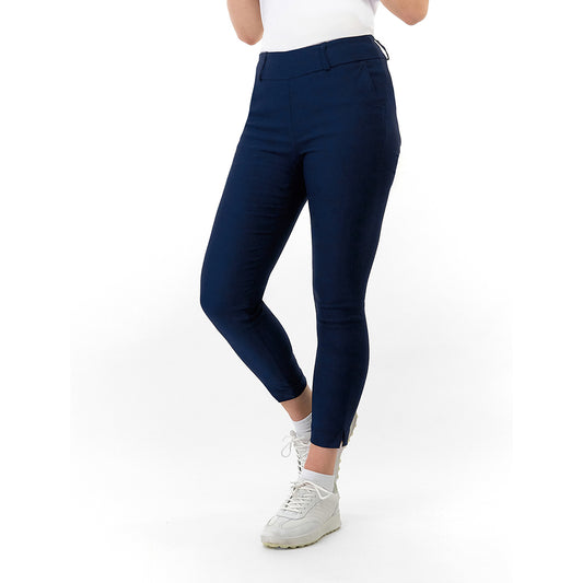 Pure Golf Ladies Pull-On Trouser in Navy -  Move Freely, Look Polished