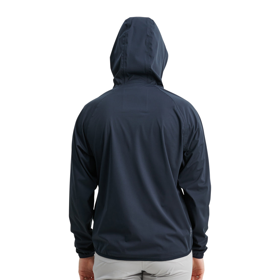 Abacus Ladies Navy Bounce Waterproof Hoodie