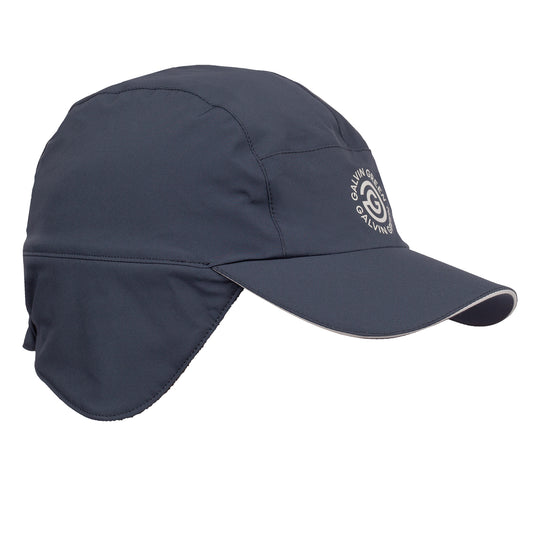 Galvin Green Ladies Navy Fleece Lined Waterproof Hat with PERTEX® Shield Stretch 