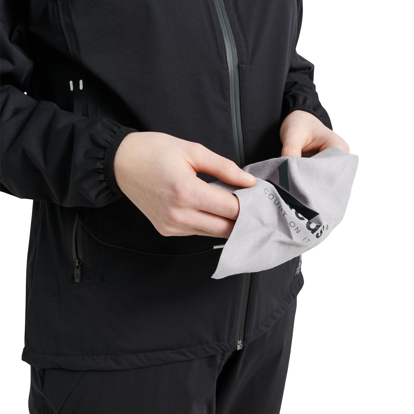 Abacus Ladies Pitch 37.5 Technology Rain Jacket in Black