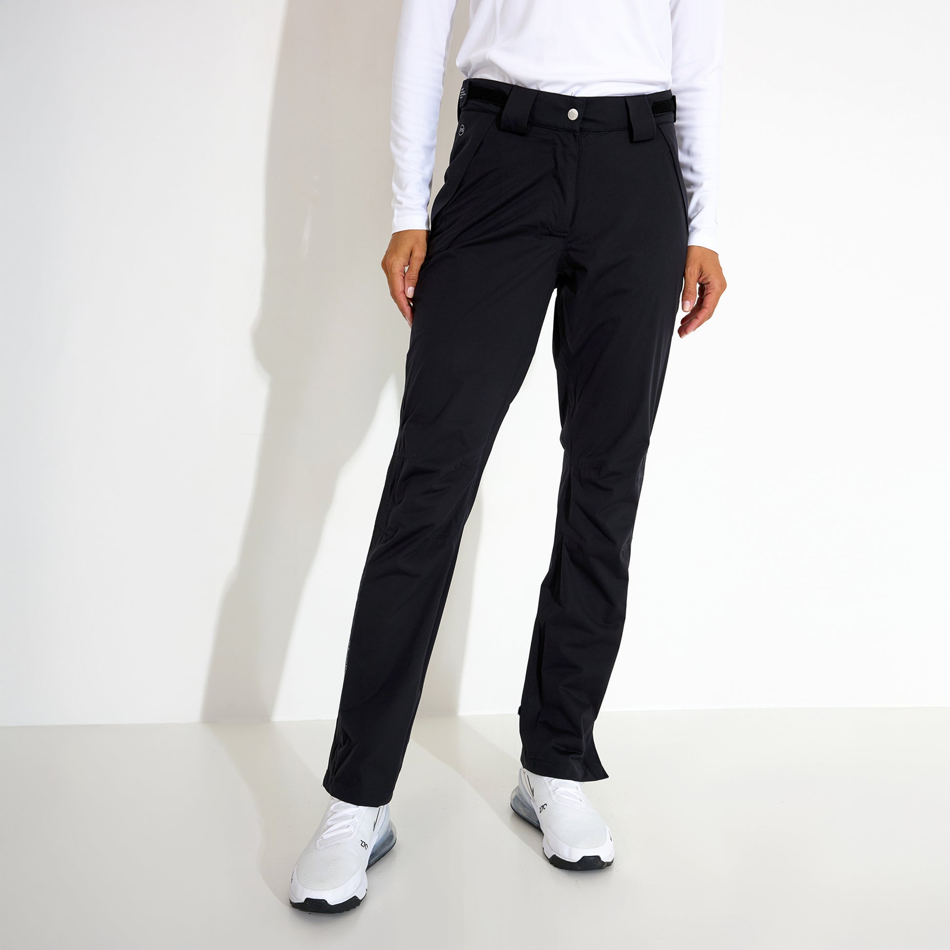 Abacus Ladies Pitch 37.5 Technology Waterproof Over Trousers in Black