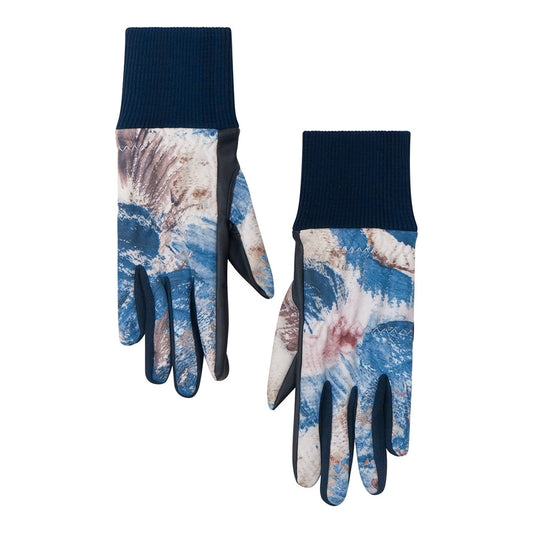 Pure Ladies Winter Gloves in Stone Canvas