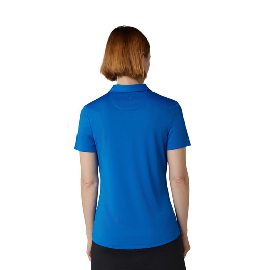 Callaway Ladies Skydiver Blue Short Sleeve Polo with UV Block Protection