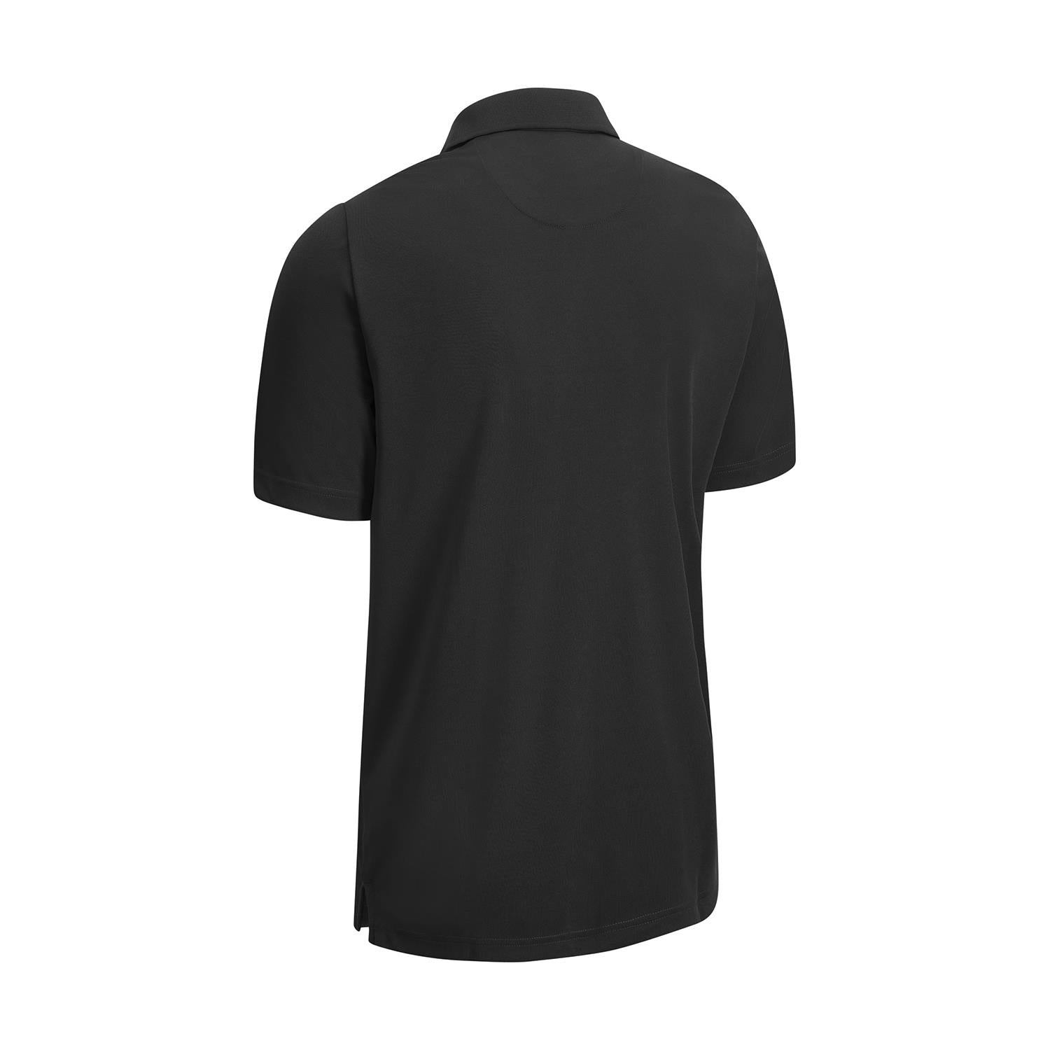 Callaway Mens Short Sleeve Solid Polo in Black