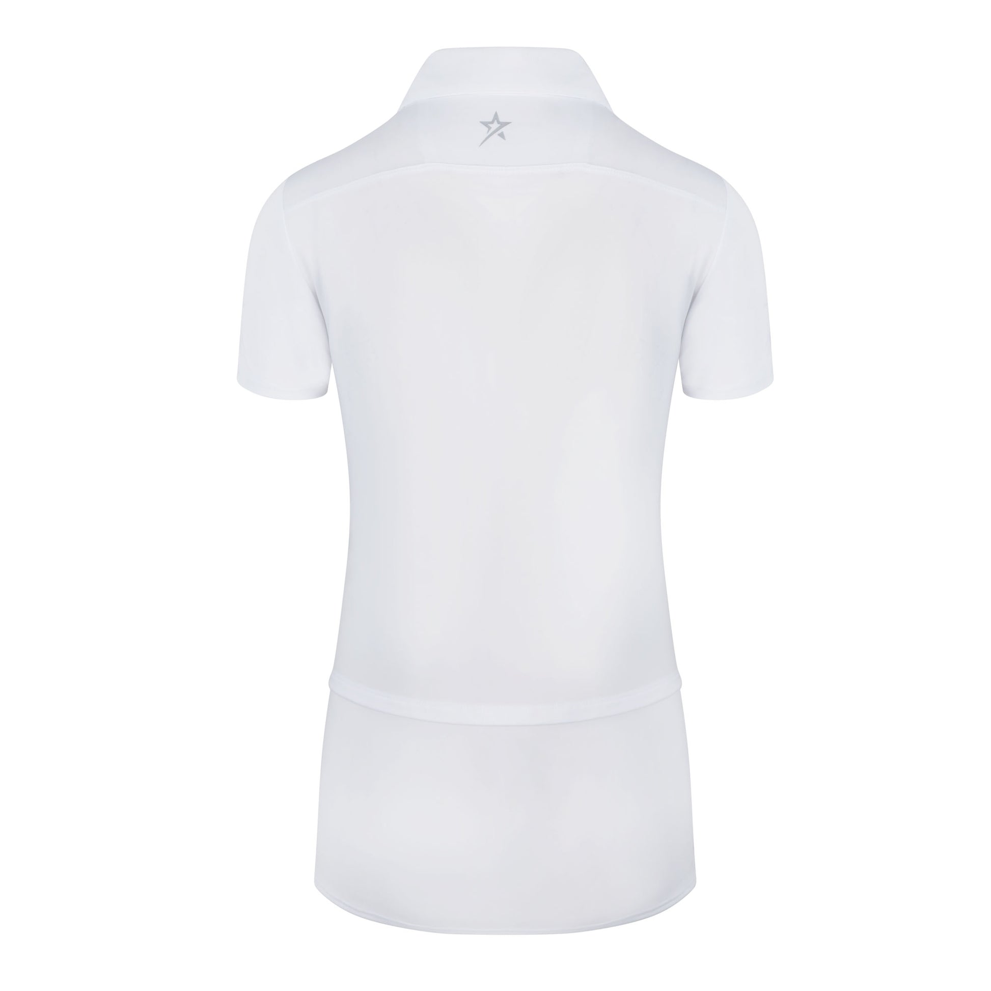 Swing Out Sister White Sleeveless Polo