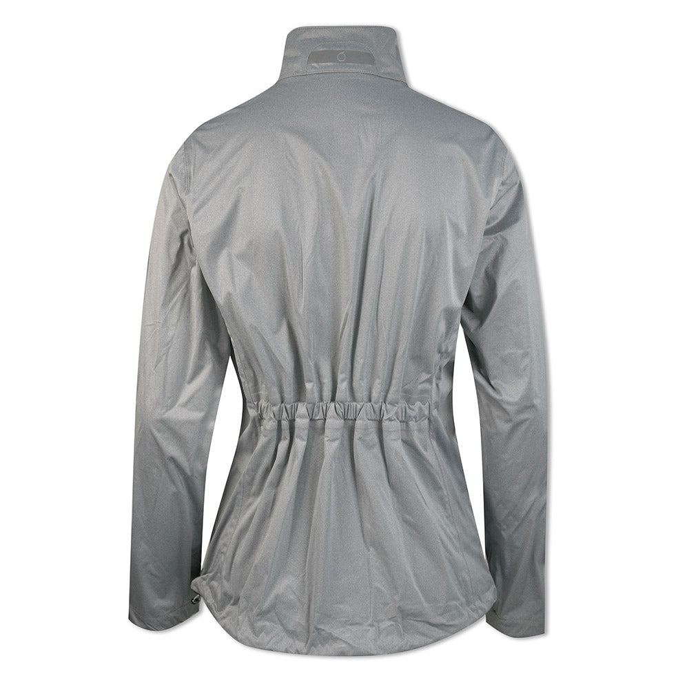 Sunderland Ladies WhisperDry Tech-Lite Waterproof Jacket in Silver Marl & Ocean