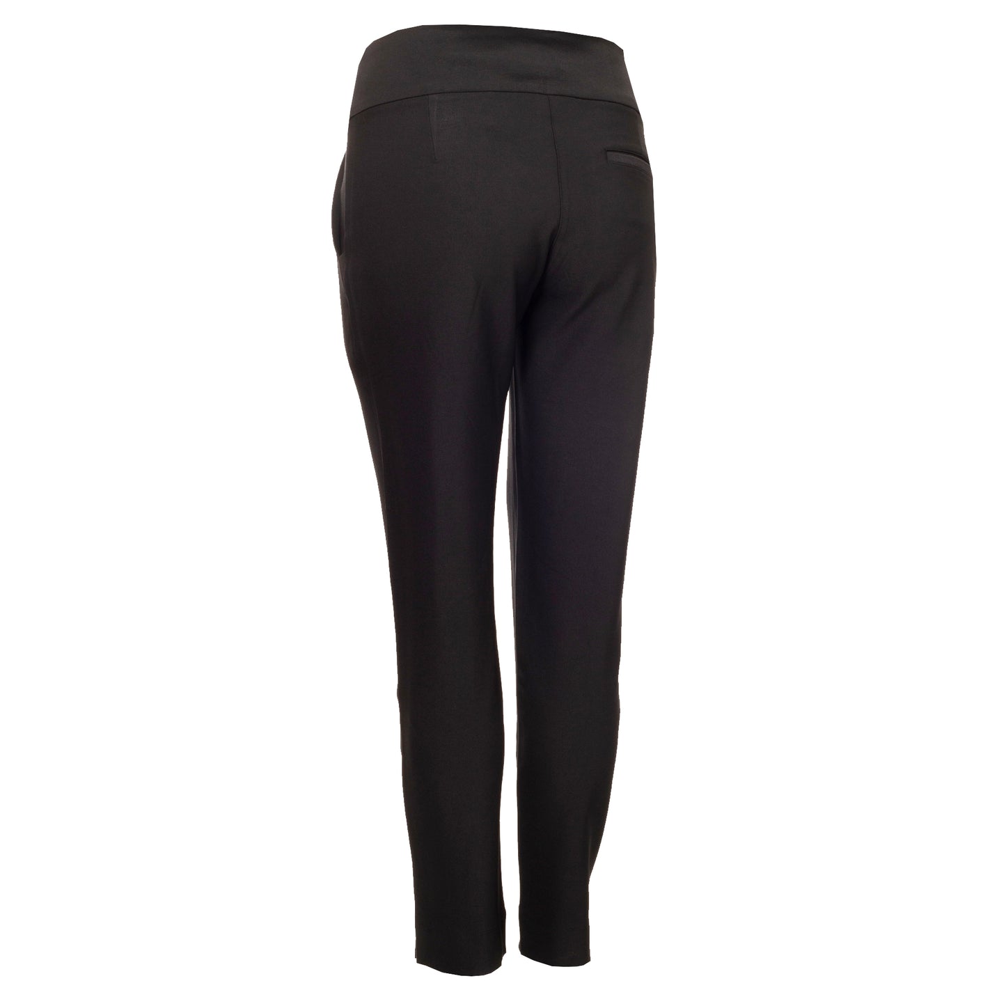 Green Lamb Women's Pull-On Contour 7/8 Trousers in Black