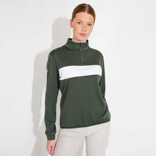 Abacus Ladies Colour Block Mid-Layer Top