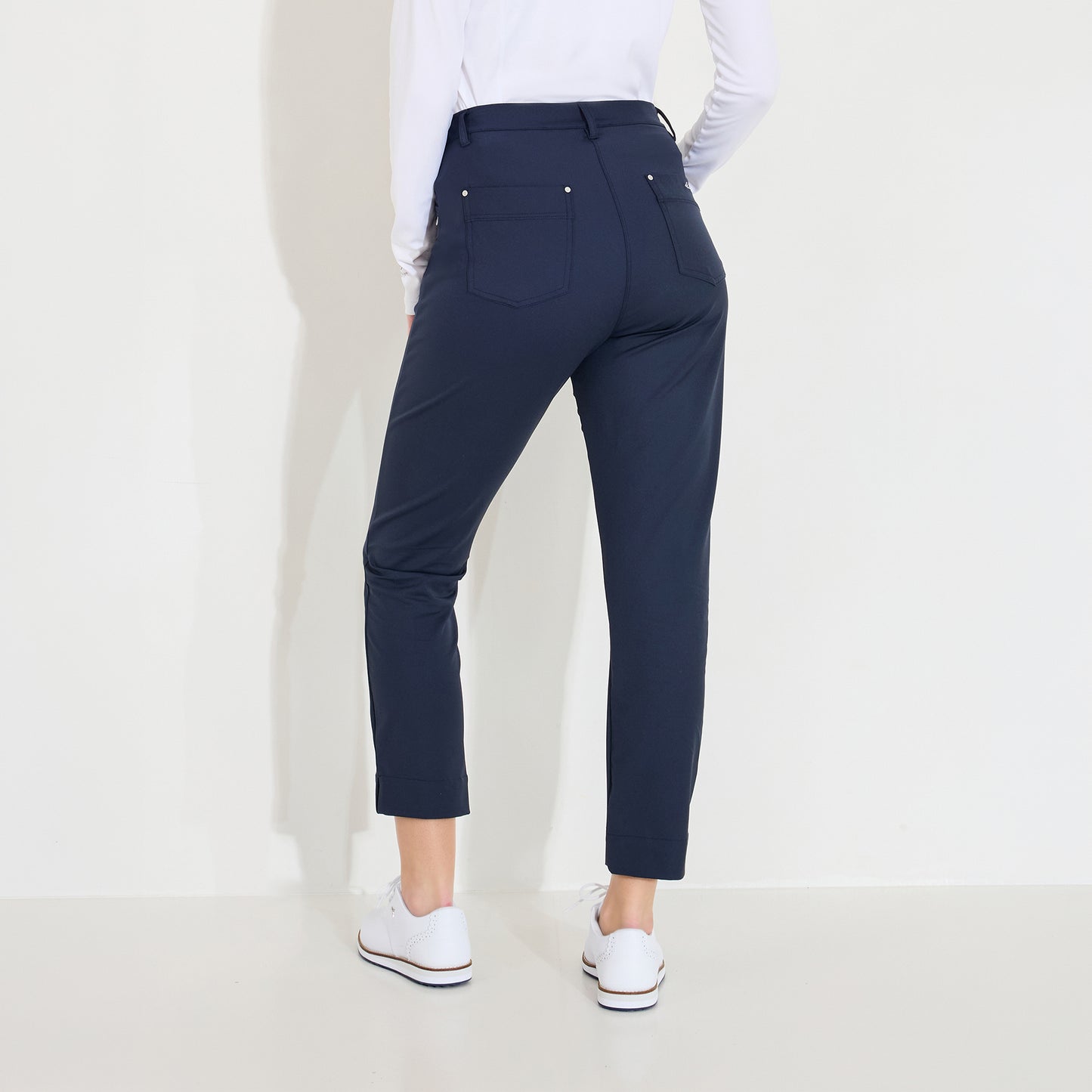Abacus Ladies 7/8 Trousers in Navy