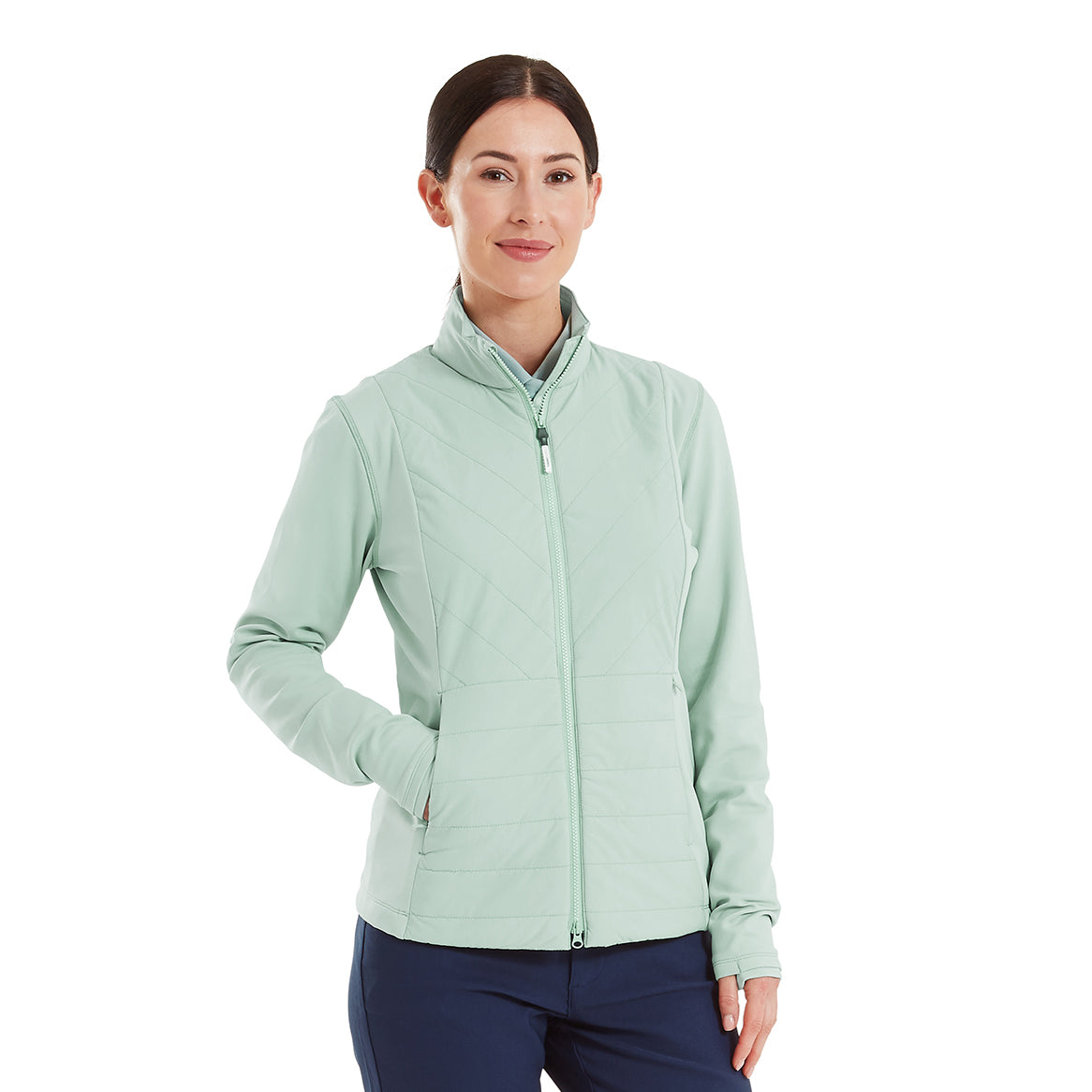 FootJoy Ladies Hybrid Jacket with Thermal Quilted Panels 