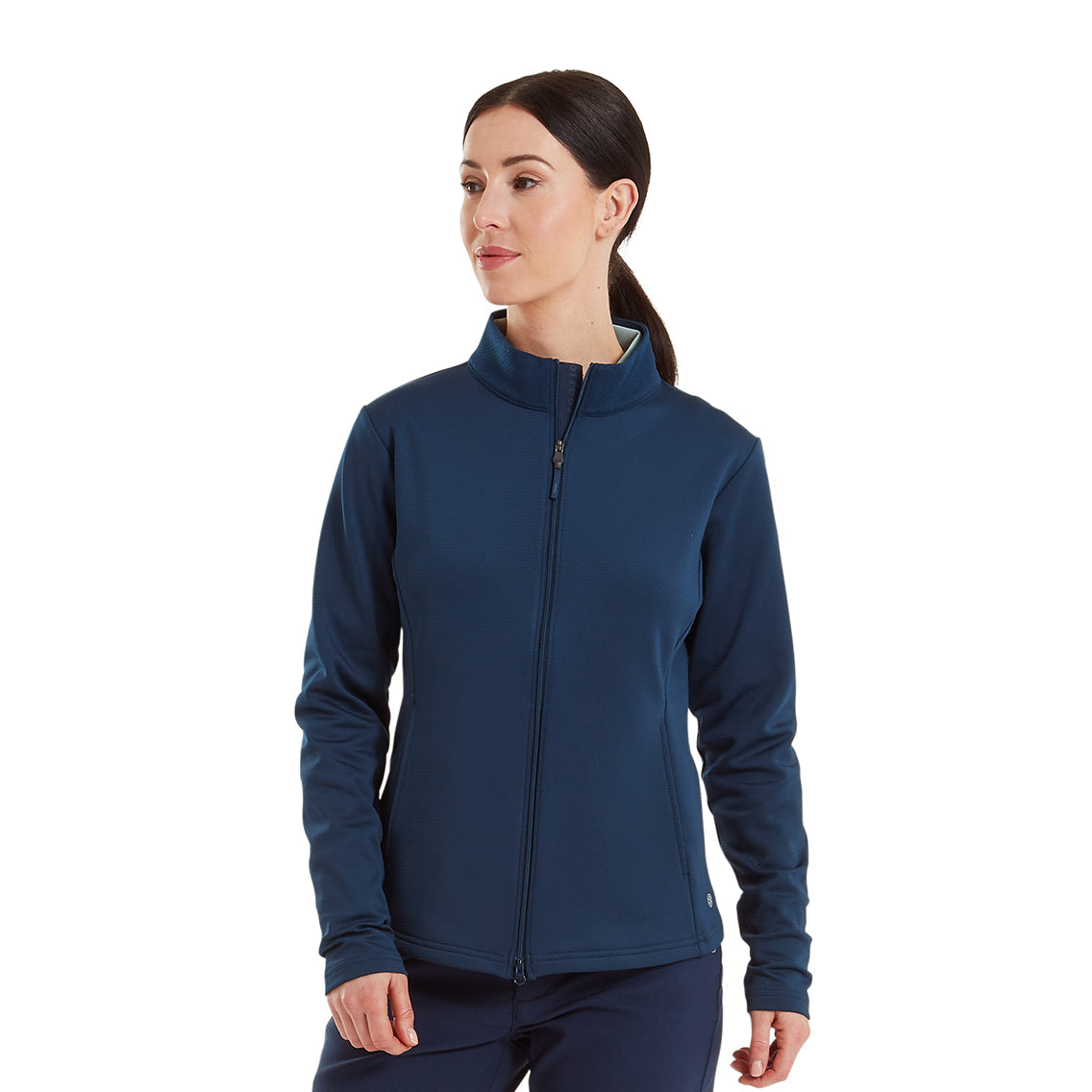 FootJoy Ladies Full Zip Mid-weight Thermal Jacket in Navy 