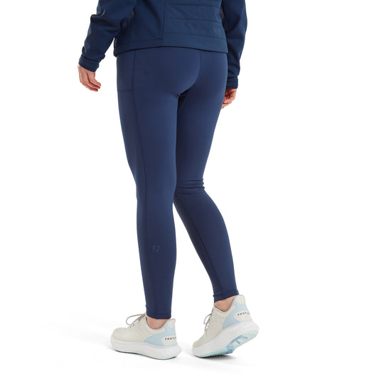 FootJoy Ladies ThermoSeries Fleece backed Golf Leggings in Navy