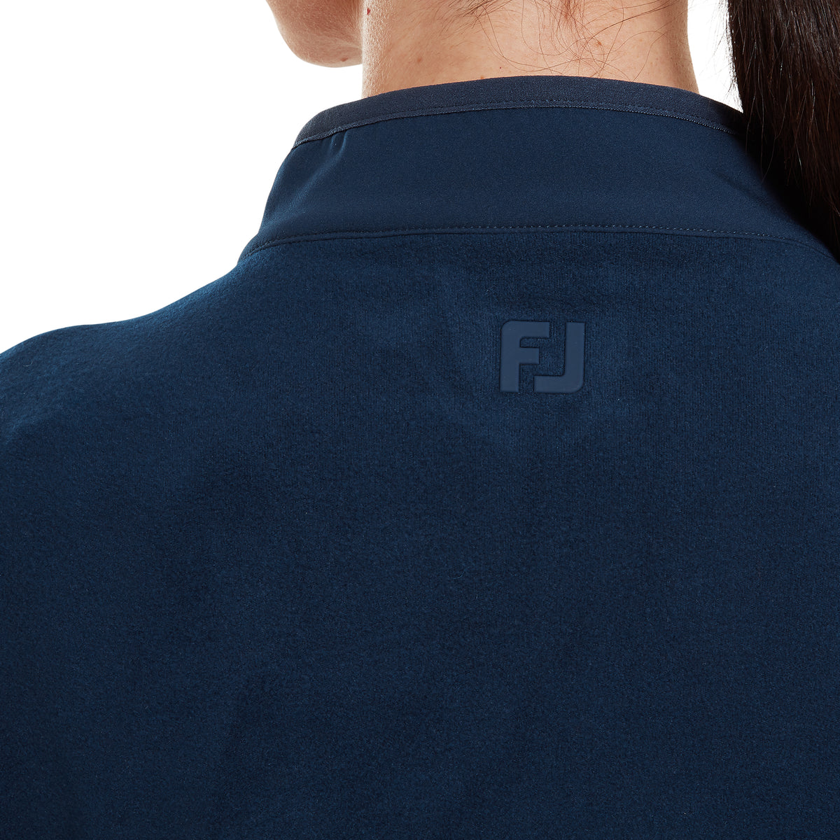 FootJoy Ladies Full-Zip MicroFleece Thermal Jacket in Navy