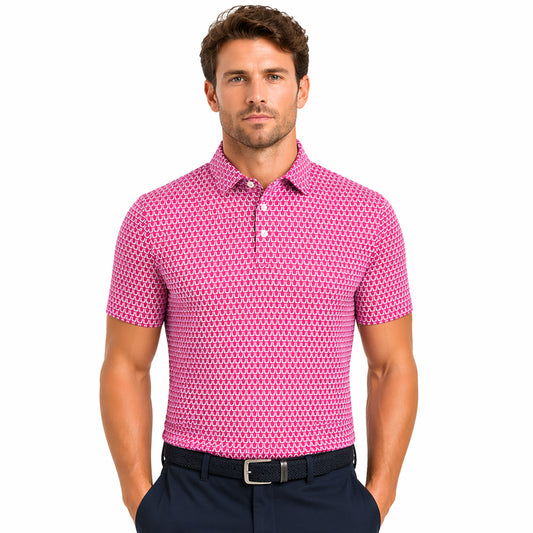 Swing Out Sister Men's Short Sleeve Pique Polo for Modern Heritage Style & All-Day Comfort