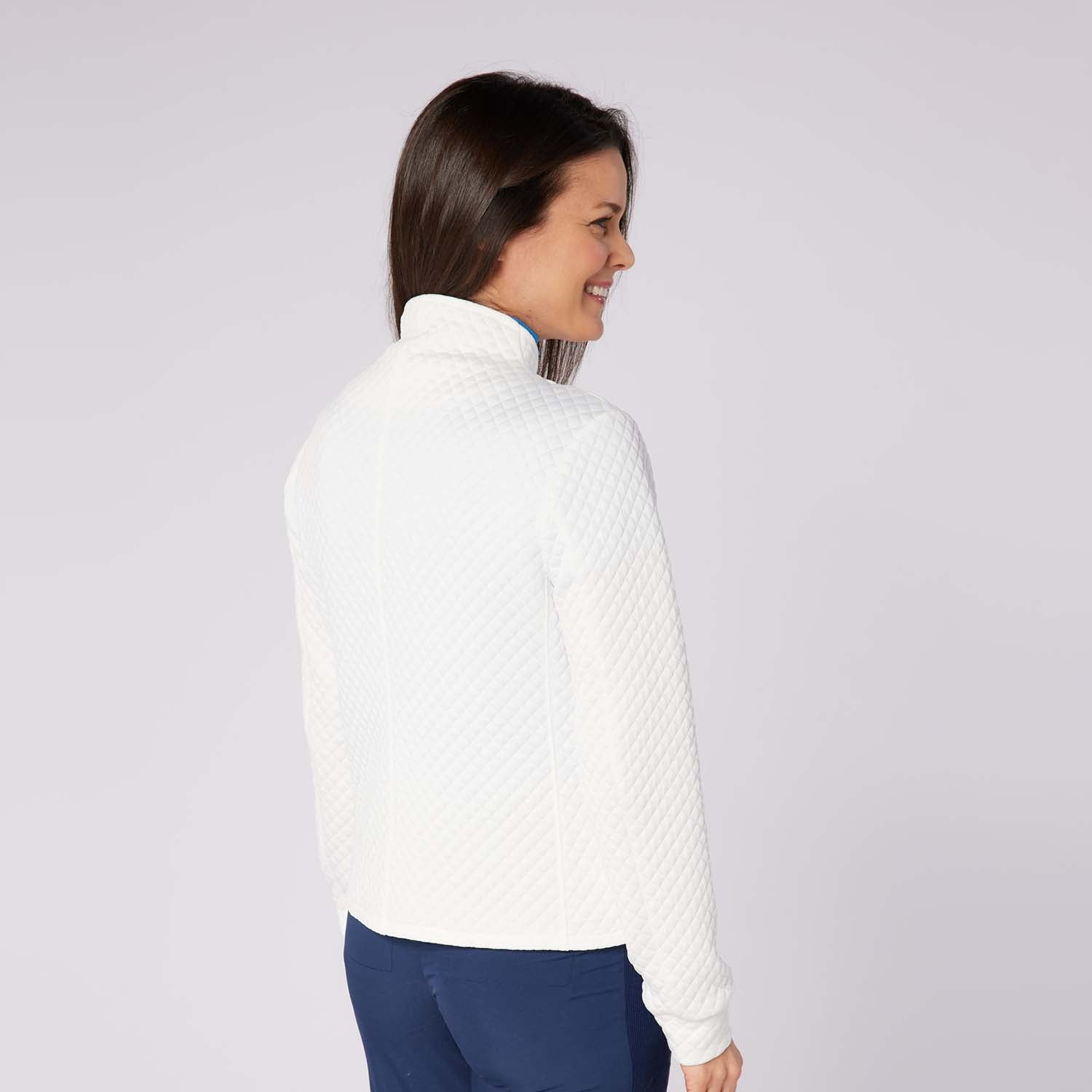 Swing Out Sister Ladies Unique Biker Style Jacket with Stylish Quilted Effect