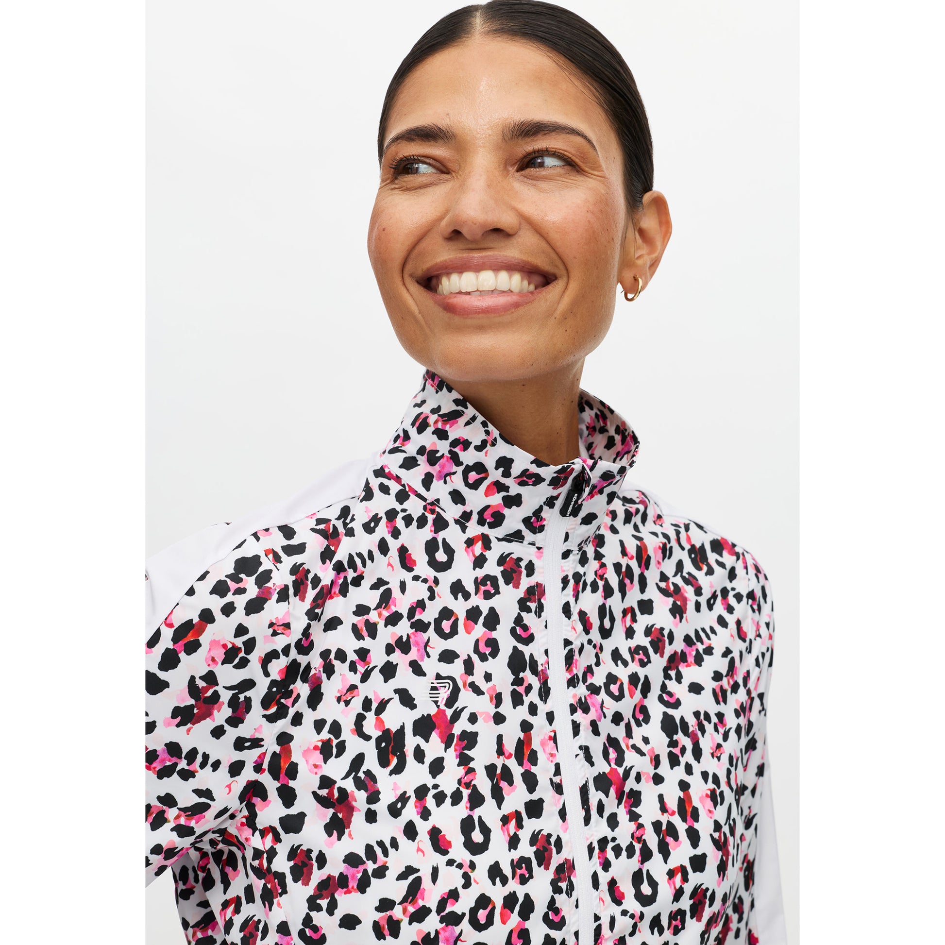 Rohnisch Ladies Packable Golf Jacket for Stretch Performance with Standout Style