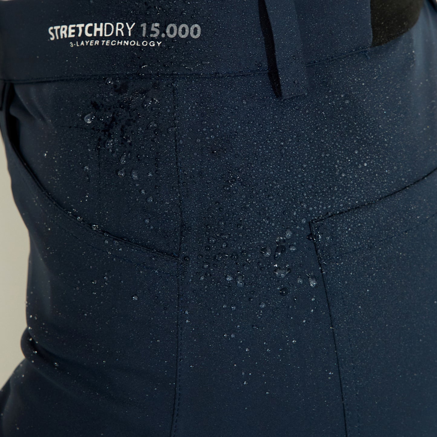 Abacus Ladies Bounce Rain Waterproof Trousers in Navy