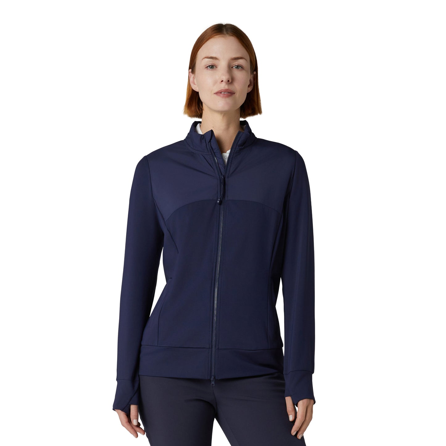 Callaway Ladies Golf Thermal Hybrid Jacket with Primaloft in Navy