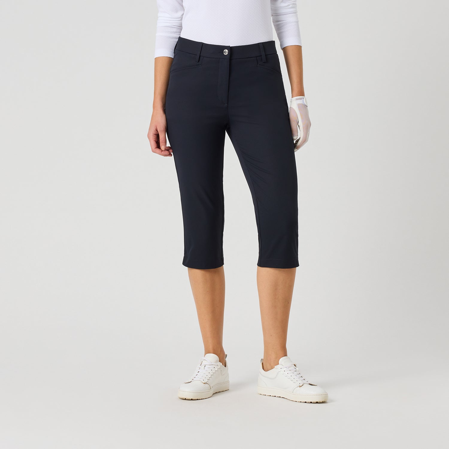Daily Sports Ladies Pedal Pushers in Navy - The Perfect Fit, Refined