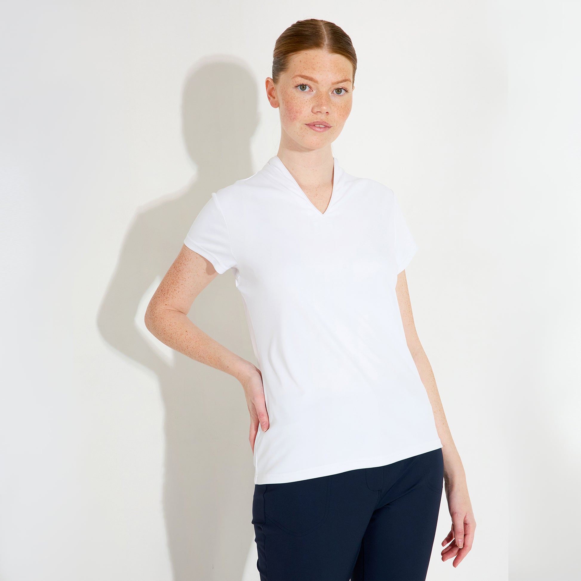 Abacus Ladies DryCool Cap Sleeve Polo - Soft, Stretch