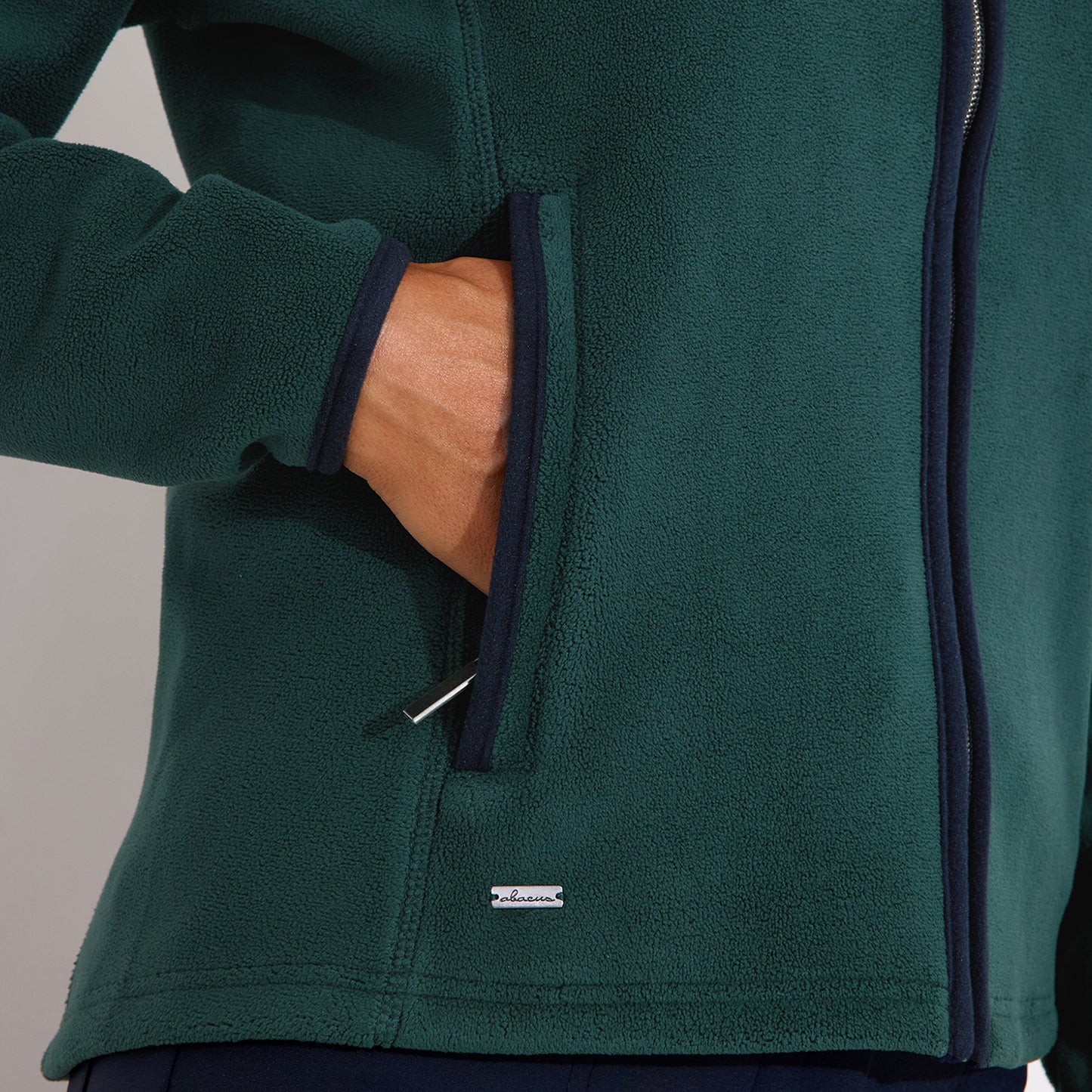 Abacus Ladies Super-Soft Fleece Mid-Layer Jacket - Cosy Comfort for Cooler Days