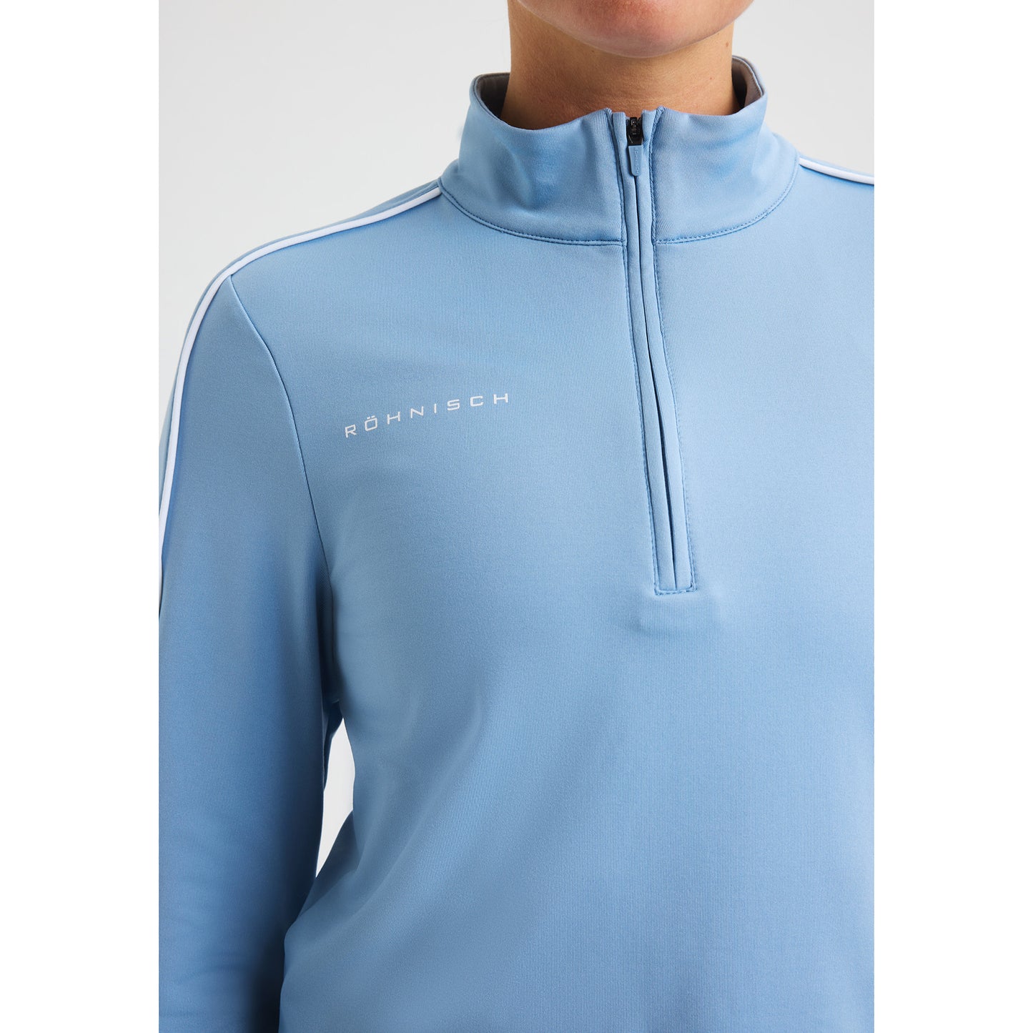 Rohnisch Ladies Brushed Back Long Sleeve Top