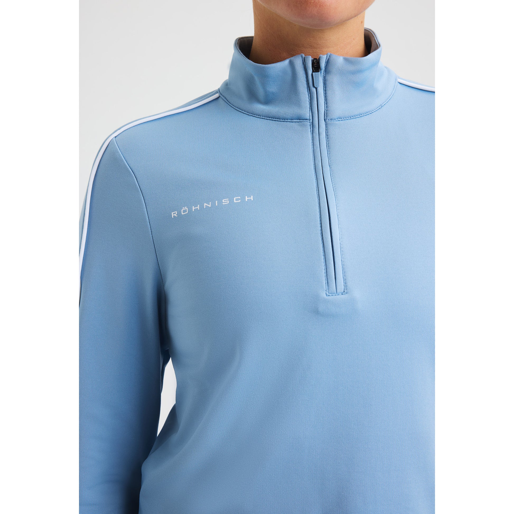 Rohnisch Ladies Brushed Back Long Sleeve Top