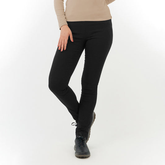 Pure Golf Ladies Pull-On Trouser in Black