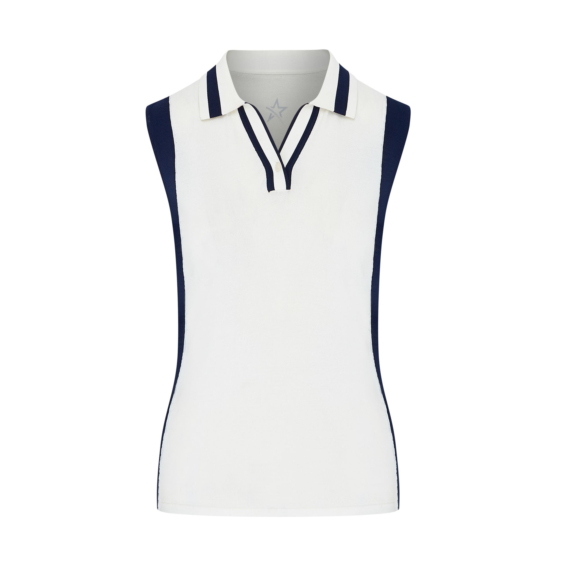 Swing Out Sister Women's ELITE Knitted Sleeveless Polo
