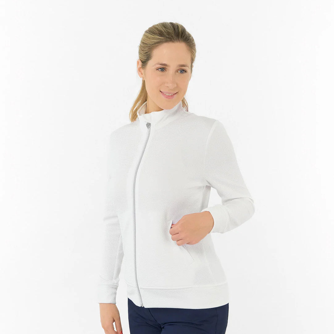 Pure Ladies Textured Jacket – Refined Texture Meets All-Season Performance