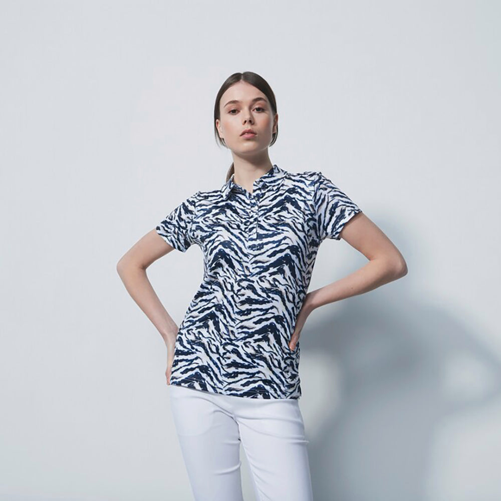 Daily Sports Ladies Art Print Short Sleeve Golf Polo