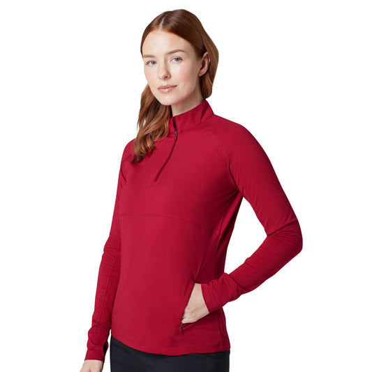 Callaway Women's Soft-Stretch Water Repellent 1/4 Zip Top