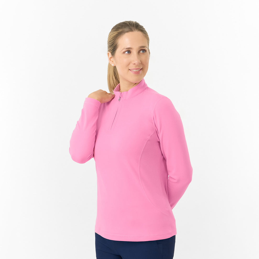 Pure Golf Ladies Super Soft 1/4 Zip Fleece