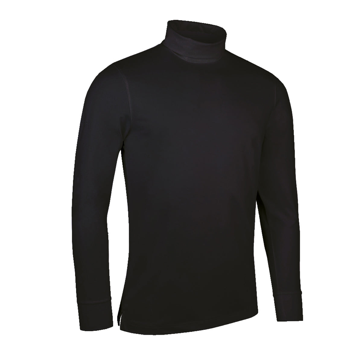 Glenmuir Mens Black Roll Neck
