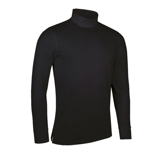 Glenmuir Mens Black Roll Neck