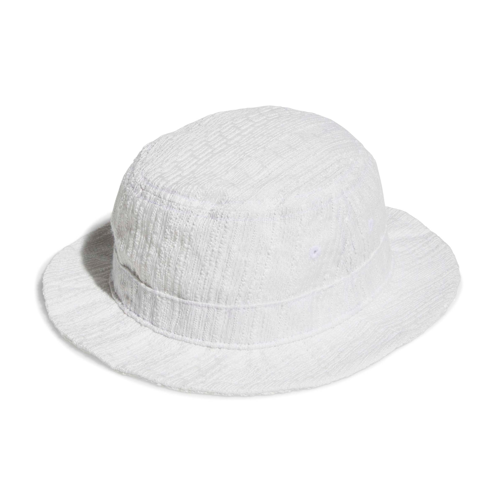 adidas Golf Ladies Textured Bucket Hat - Perfect for Elevating Your On-Course Style
