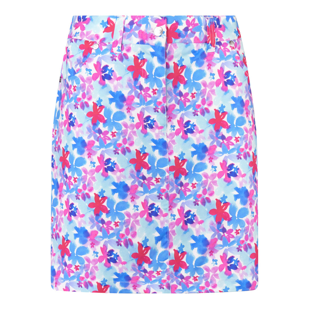 Pure Ladies Floral Print Golf Skort - Last One Size 16 Only Left