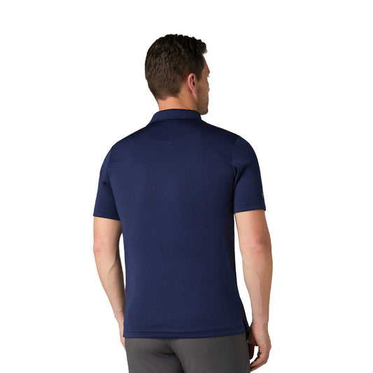 Callaway Mens Short Sleeve Solid Polo in Navy
