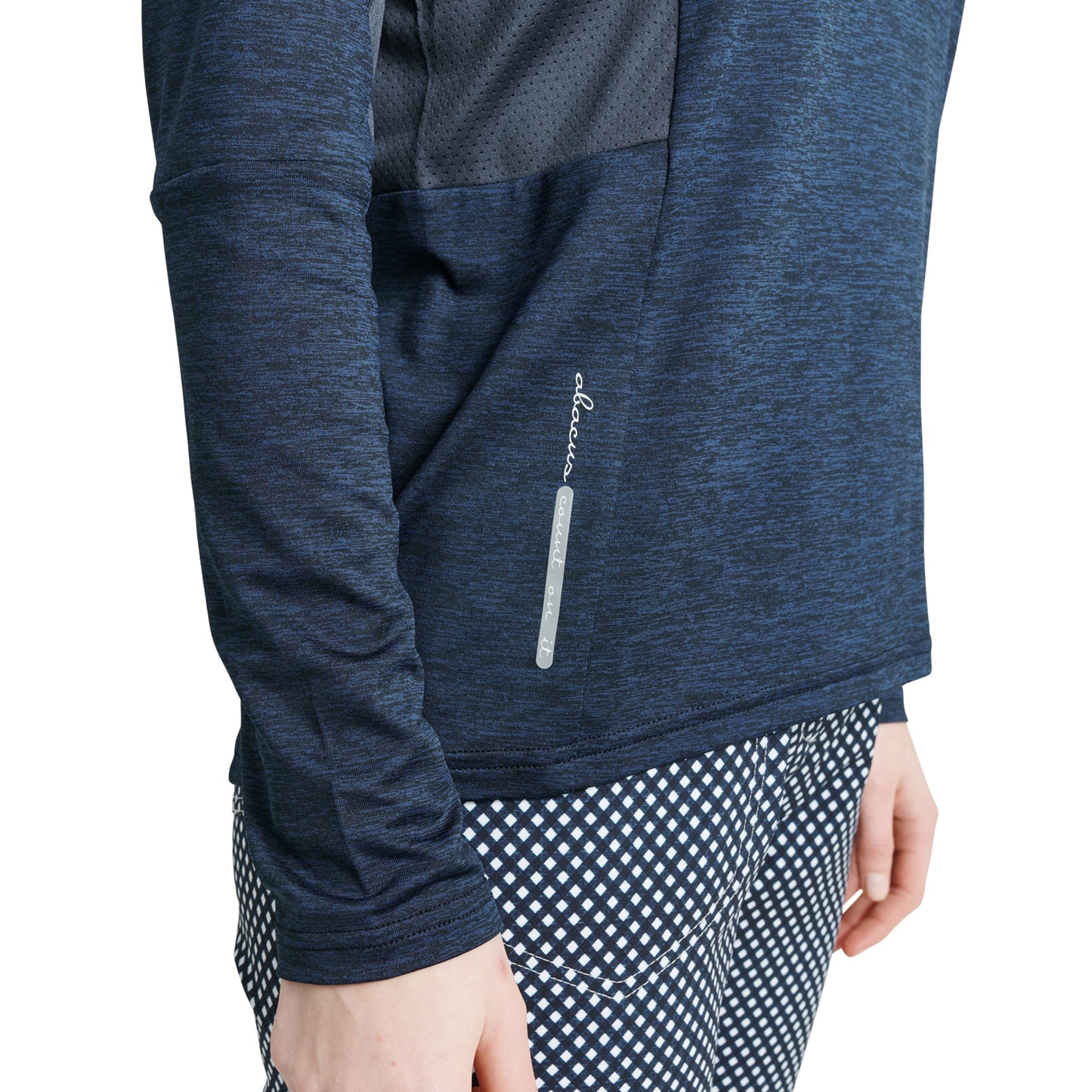 Abacus Ladies Long Sleeve Top in Navy