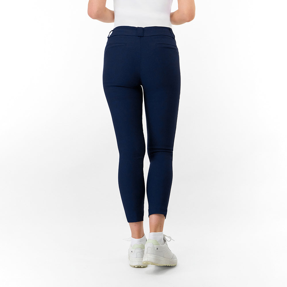Pure Golf Ladies Pull-On Trouser in Navy -  Move Freely, Look Polished