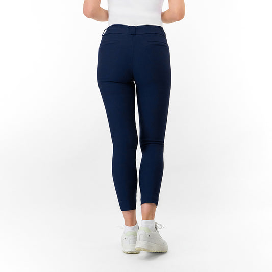 Pure Golf Ladies Pull-On Trouser in Navy -  Move Freely, Look Polished