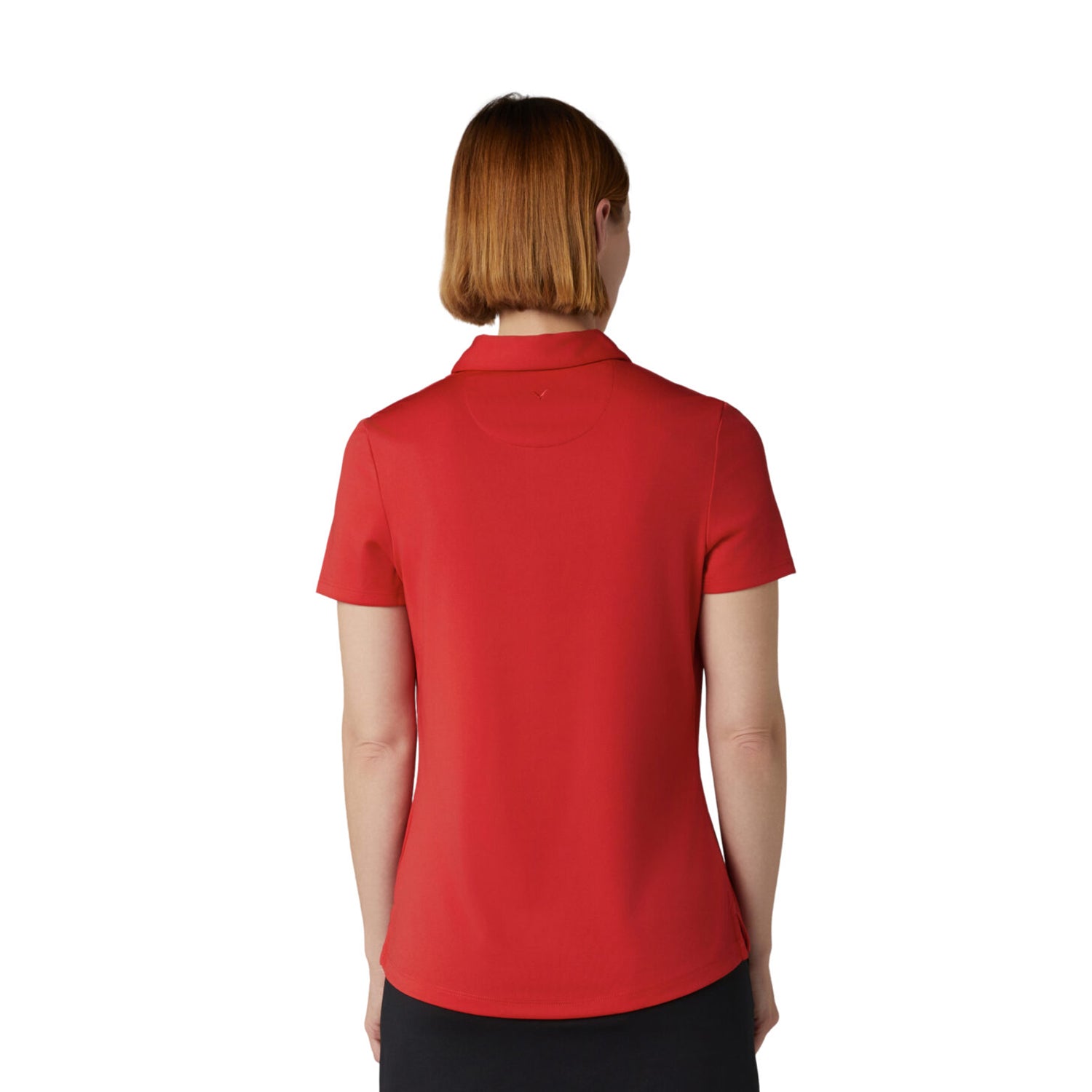 Callaway Ladies True Red Short Sleeve Polo with UV Block Protection