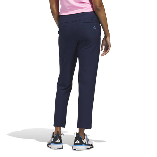 adidas Golf Ladies Navy Pull-On 7/8 Trousers