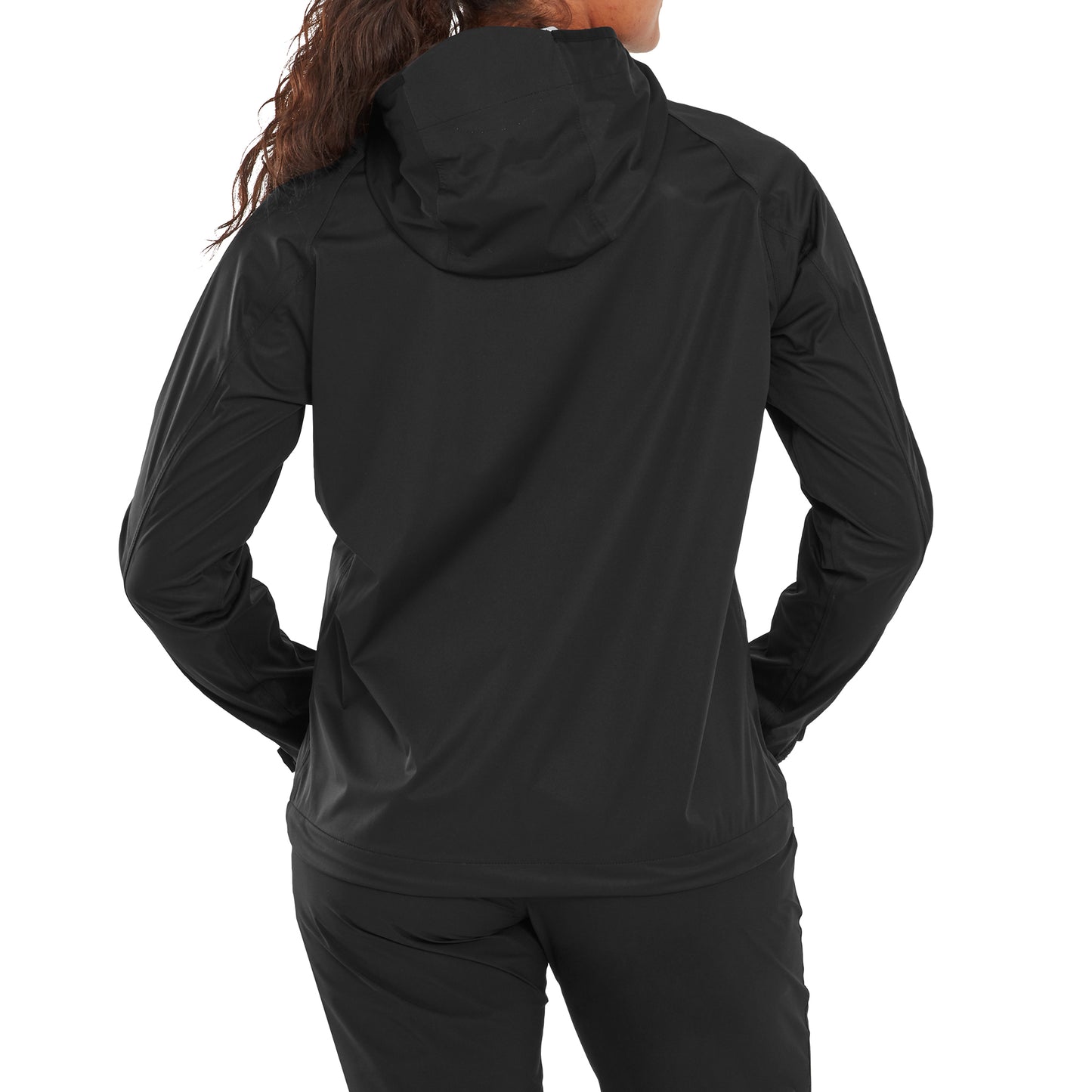 FootJoy Ladies Waterproof Jacket with adjustable Hood in Black