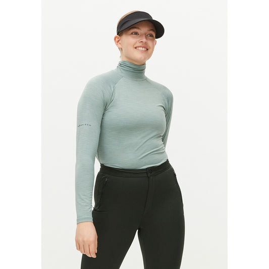 Rohnisch Ladies Hailey Long Sleeve Roll Neck in Ice Green - Last One XXL Only Left