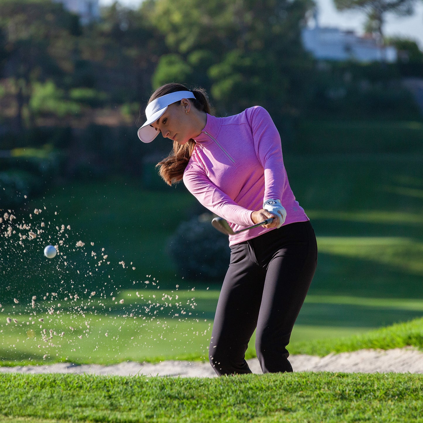 Galvin Green Women's INSULA Zip-Neck Top for Seasonless Sophistication