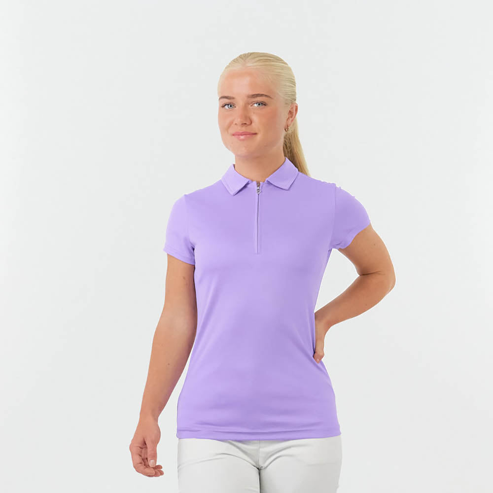 Pure Ladies Silky Soft Cap Sleeve Polo