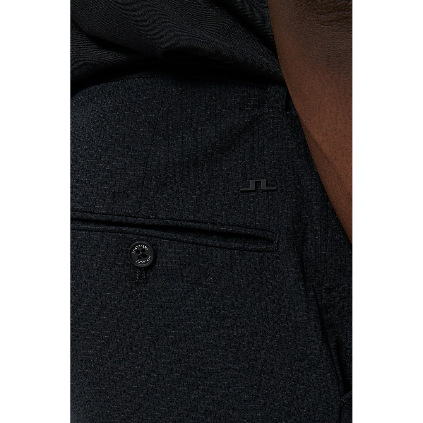 J.Lindeberg Mens Lightweight Shorts in Black